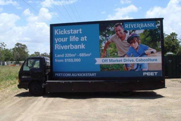 Mobile Billboard Advertising Brisbane Side A