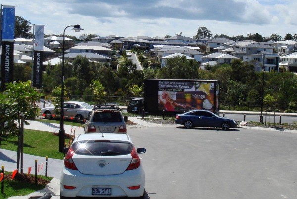 FKP Rochedale Estate using Mobile Billboards Brisbane